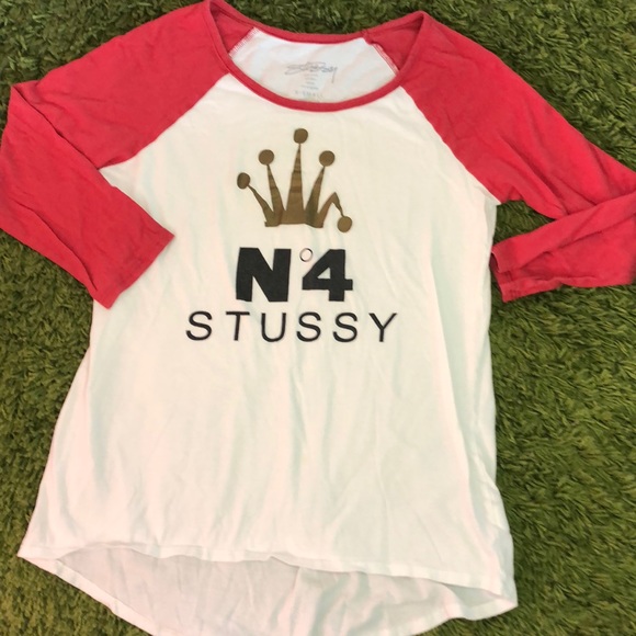 Stussy baseball style T-shirt - Picture 1 of 6